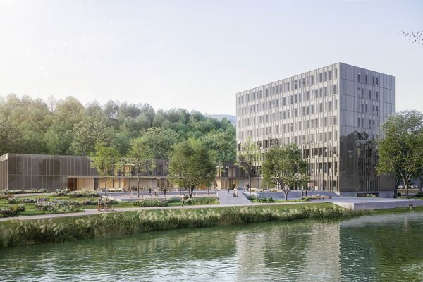 Visualisierung Rathaussanierung © v-architekten / rendertax